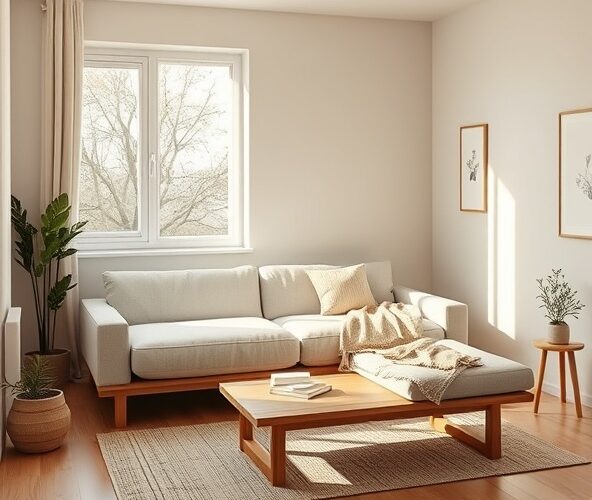 Czy sofa japońska Karup sprawdzi się w małym salonie?