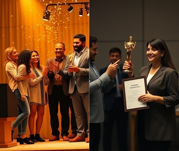 Czy statuetki oskary jako personalizowane nagrody firmowe zwiększą motywację zespołu bardziej niż klasyczne dyplomy?