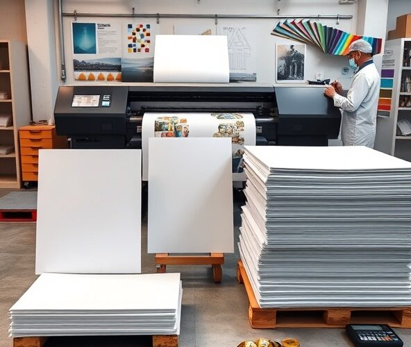 Ile kosztują wydruki plakatów A3–A1 przy nakładach 1–200+?